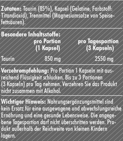 S4 L-Taurin 120 Kapseln