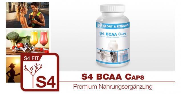 S4 BCAA Kapseln