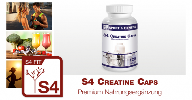 S4 Creatine Kapseln