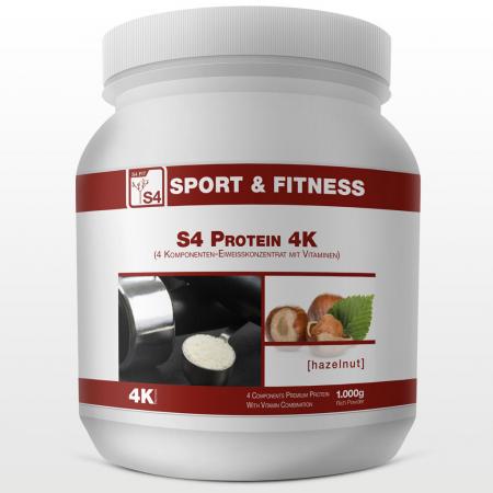 S4 Protein Eiweiss 4K Haselnuss