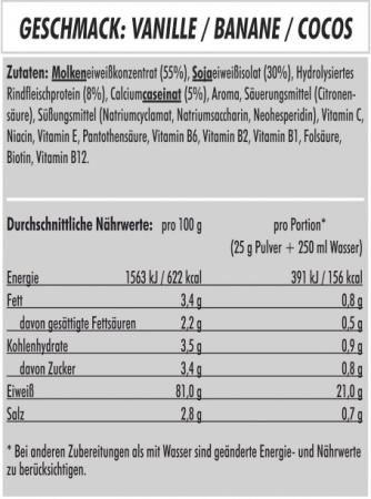 S4 Protein Eiweiss 4K Zutaten