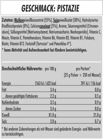 S4 Protein Eiweiss 4K Zutaten