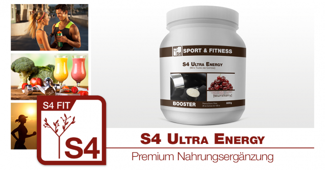 S4 Ultra Energy Booster mit Taurin + Koffein