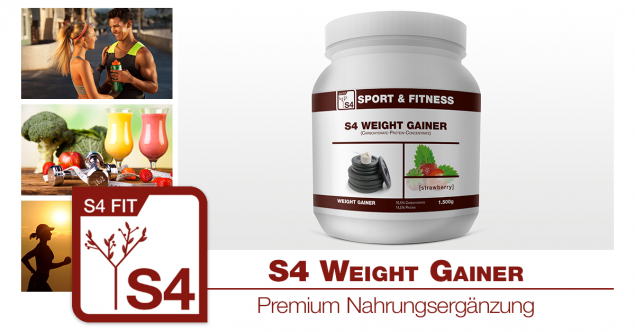 S4 Weight Gainer Kohlenhydrate