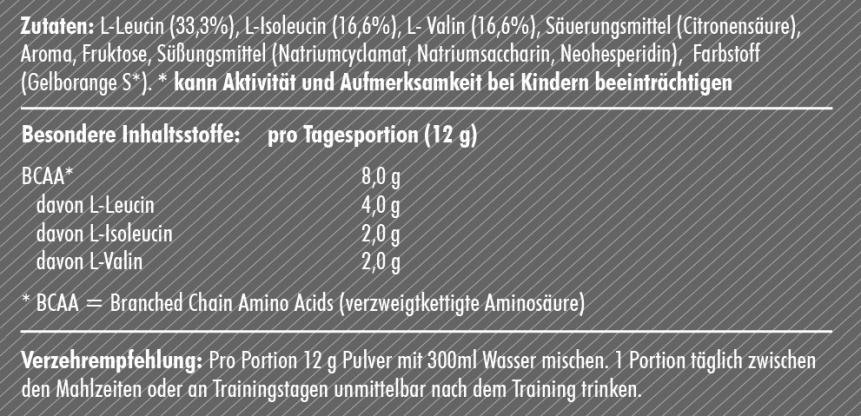 S4 BCAA Pulver