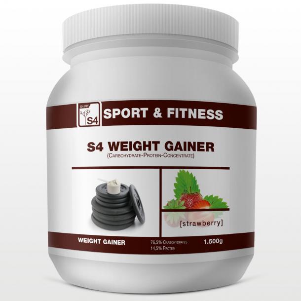 S4 Weight Gainer Erdbeere