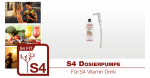 Dosierpumpe Vitamin-Drink
