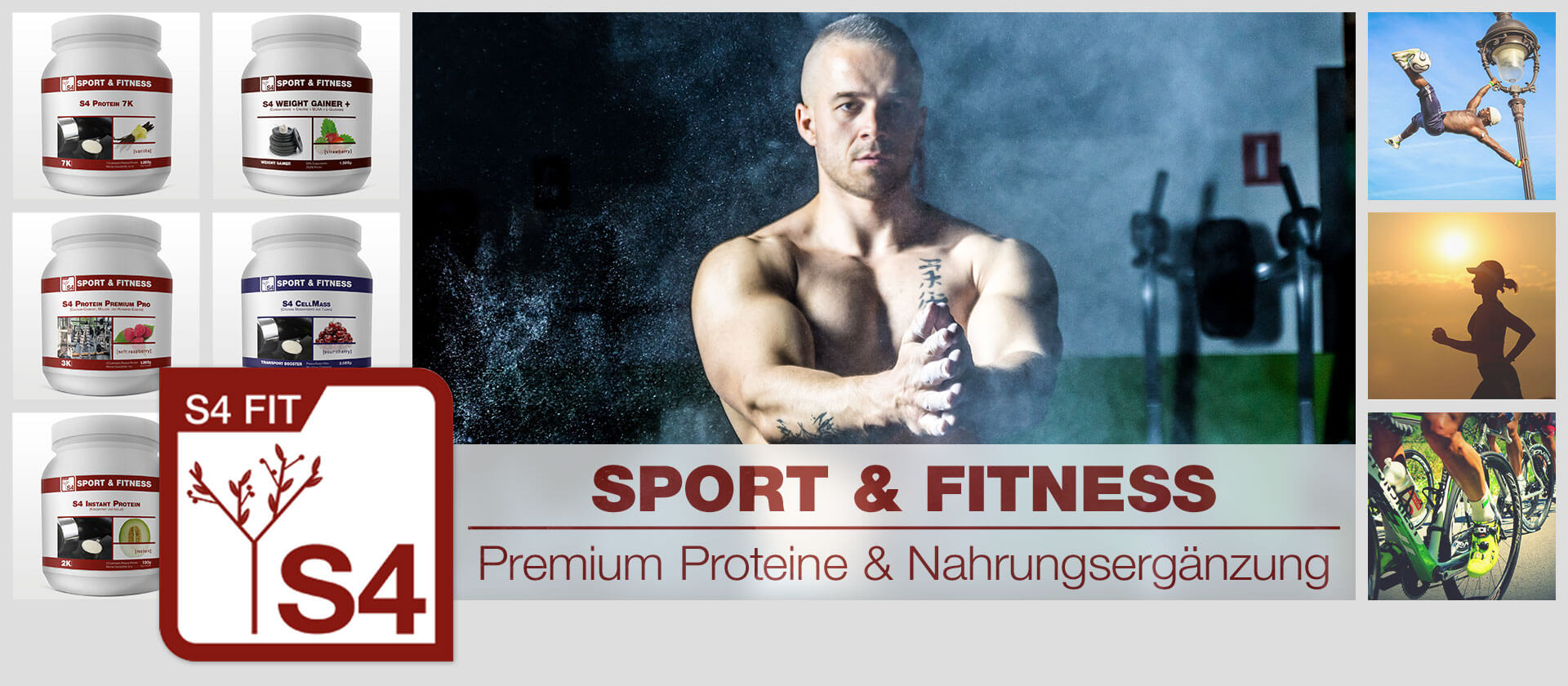 Sport & Fitness | Premium Proteine & Nahrungsergänzung