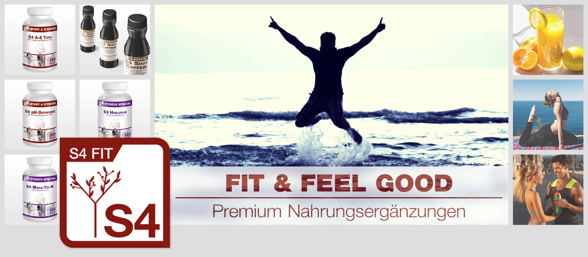 Fit & Feel Good | Premium Nahrungsergänzungen